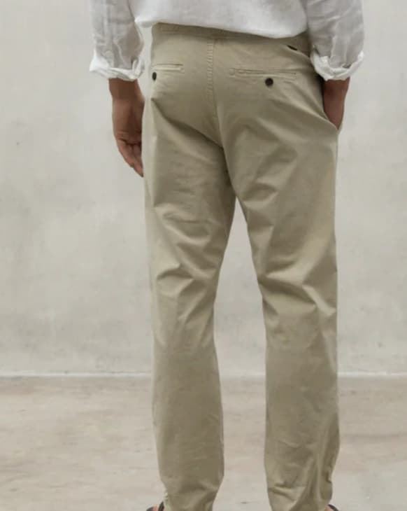 Pantalón con gomas y cordón de hombre ECOALF - Imagen 2