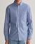 Camisa manga larga de hombre Gant, rayas azul y blanco - Imagen 1