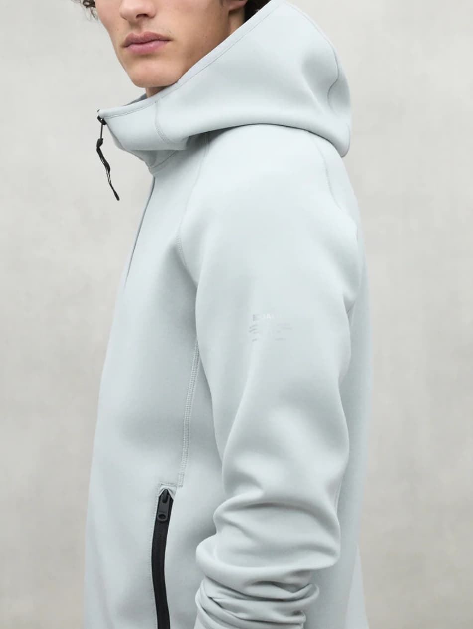 Cazadora de hombre con capucha ECOALF gris - Imagen 4