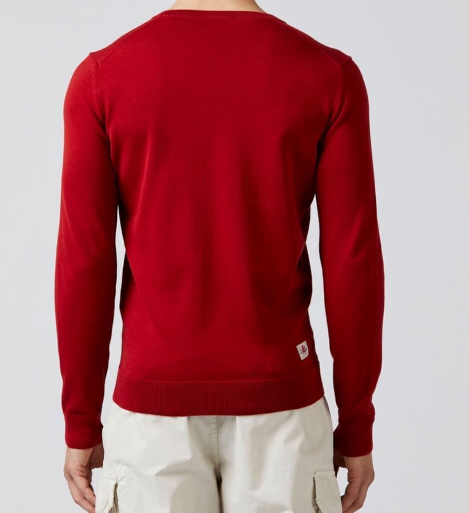 Jersey cuello redondo de algodón - Imagen 4