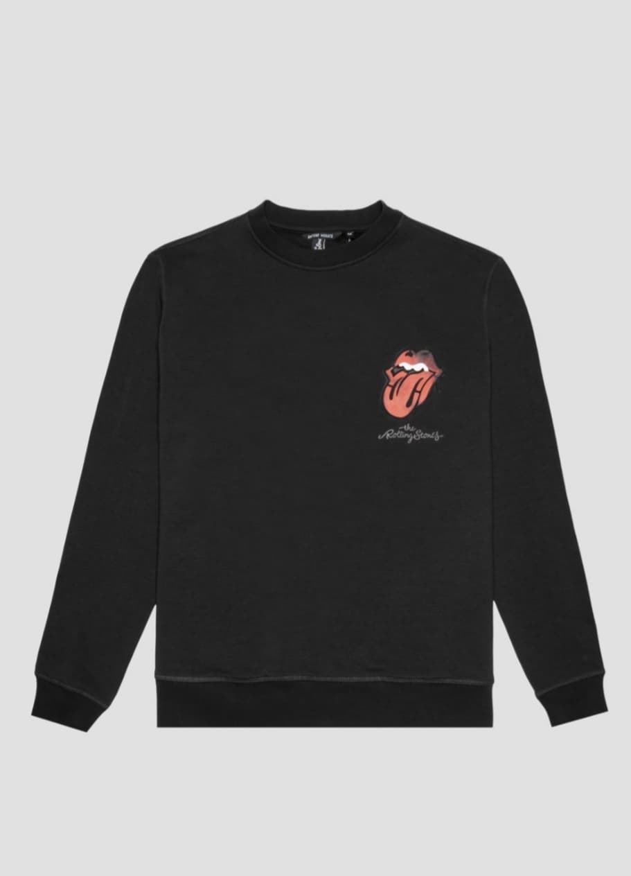Sudadera cuello redondo con Estampado de los Rolling Stones - Imagen 1